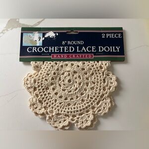 8” Crocheted Lace Doily